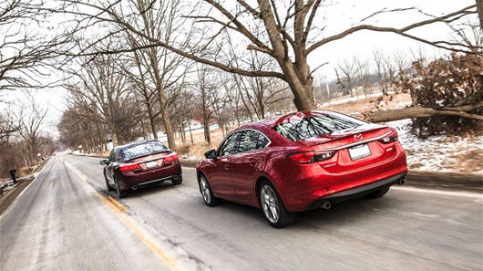 Hình ảnh So sánh Mazda6 2014 và Honda Accord 2013 số 10