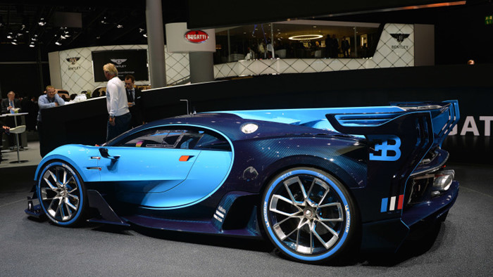 Bugatti ra mắt concept Vision Gran Turismo xanh mướt mắt ảnh 2