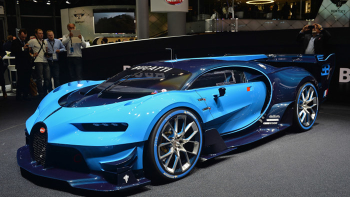 Bugatti ra mắt concept Vision Gran Turismo xanh mướt mắt ảnh 3