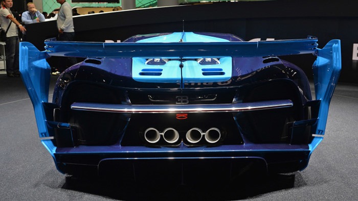Bugatti ra mắt concept Vision Gran Turismo xanh mướt mắt ảnh 8